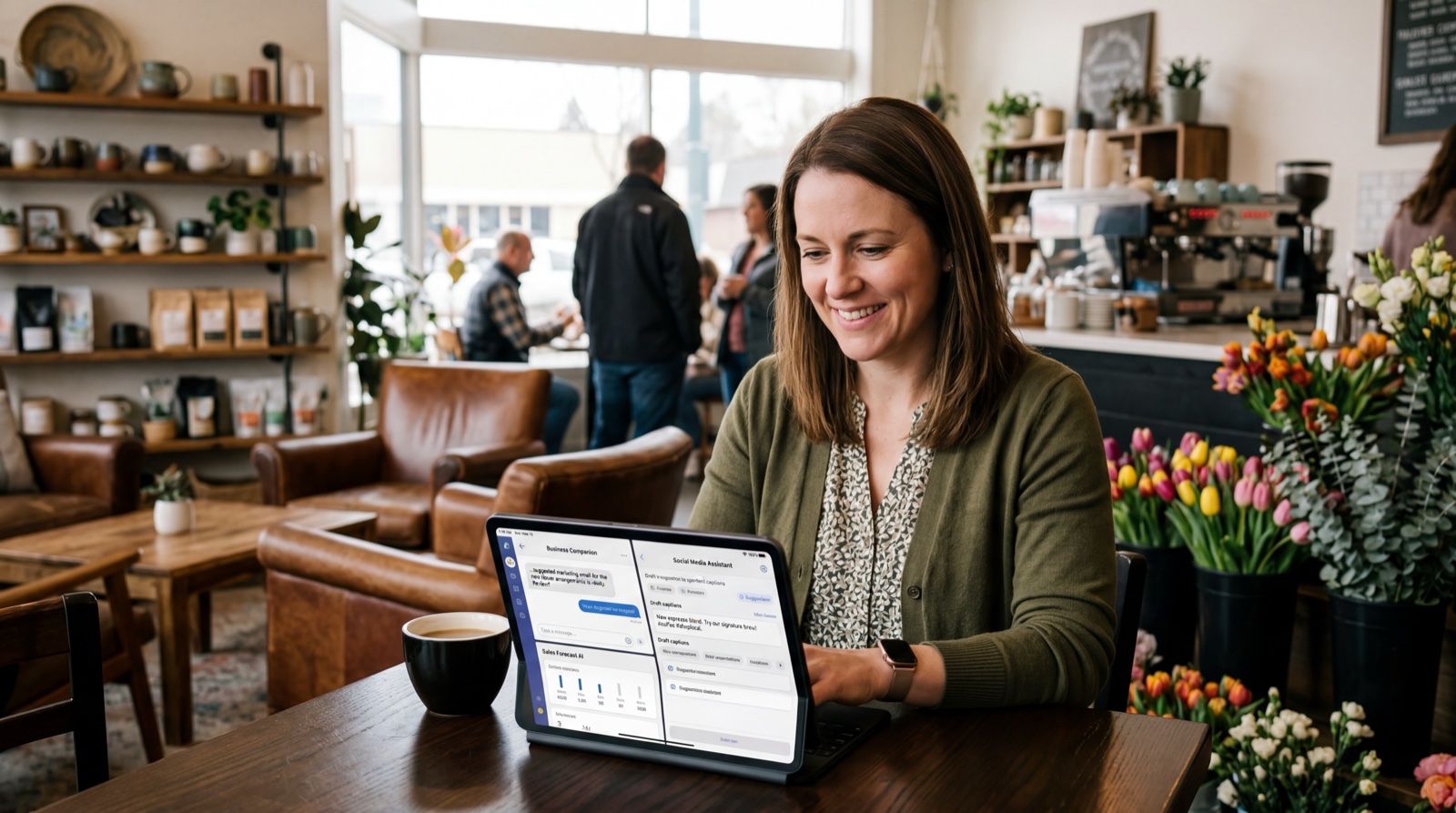 Solo agent dashboard showing AI voice agent transcripts and booked showings