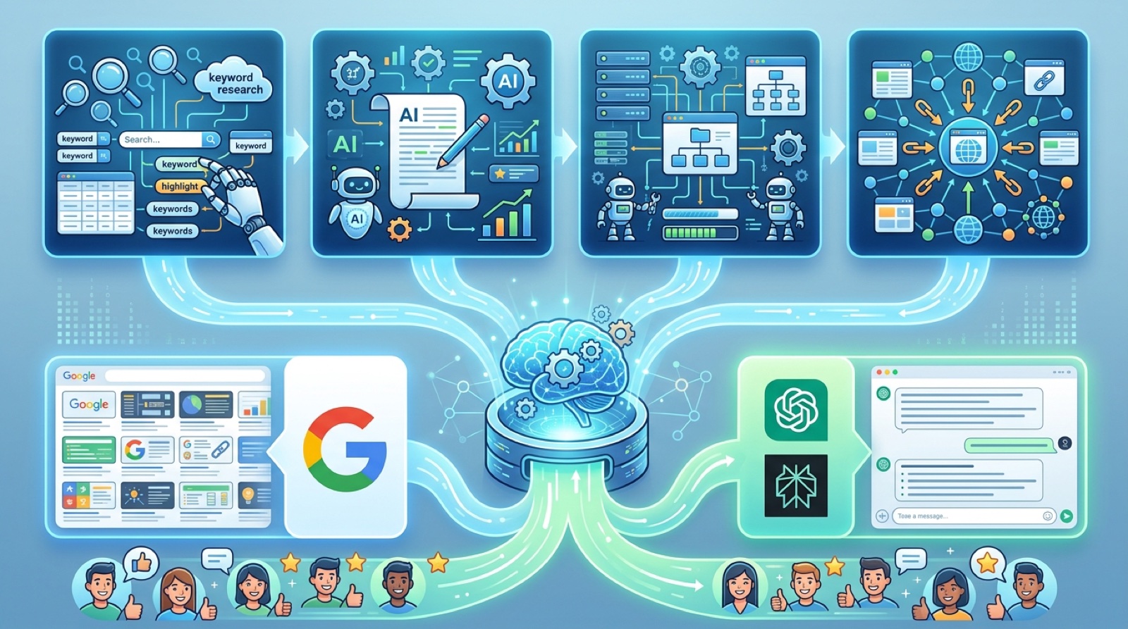 Copy.ai sales sequence workflow with multi step automation