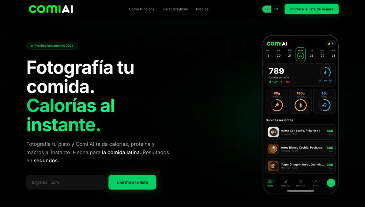 ComiAI site built by Tested Media, SEO company serving Long Beach